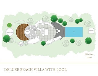 Deluxe Beach Villa with Pool