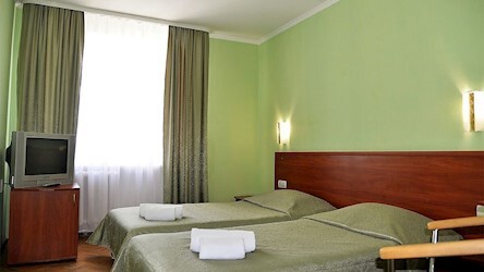 Standardowy z dwoma łóżkami