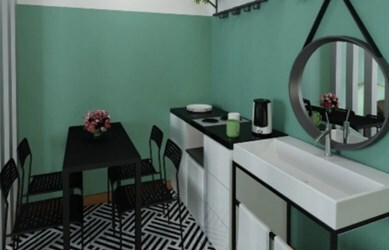 STANDARD ROOM SEA VIEW WITH KITCHEN