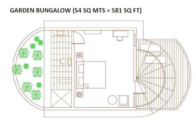 Garden Bungalow