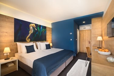 Comfort twin room with park view and balcony
