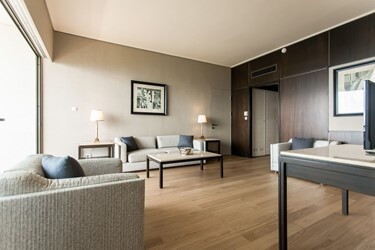 Suite 1 Bedroom with Sea View