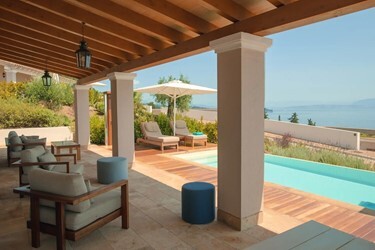 Villa 1 Bedroom Private Pool with Ionian Sea View