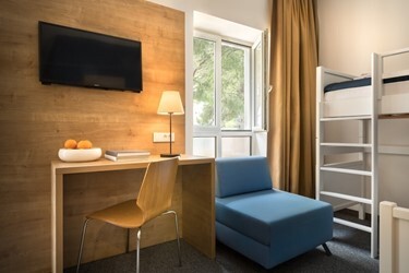 Standard family room with park view