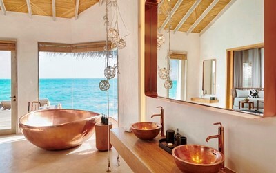 Three Bedroom Sunset Water Villa with Pool