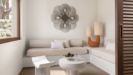 Amirandes 2-Bedroom Dream Villa With Courtyard, Sea View & Private Pool