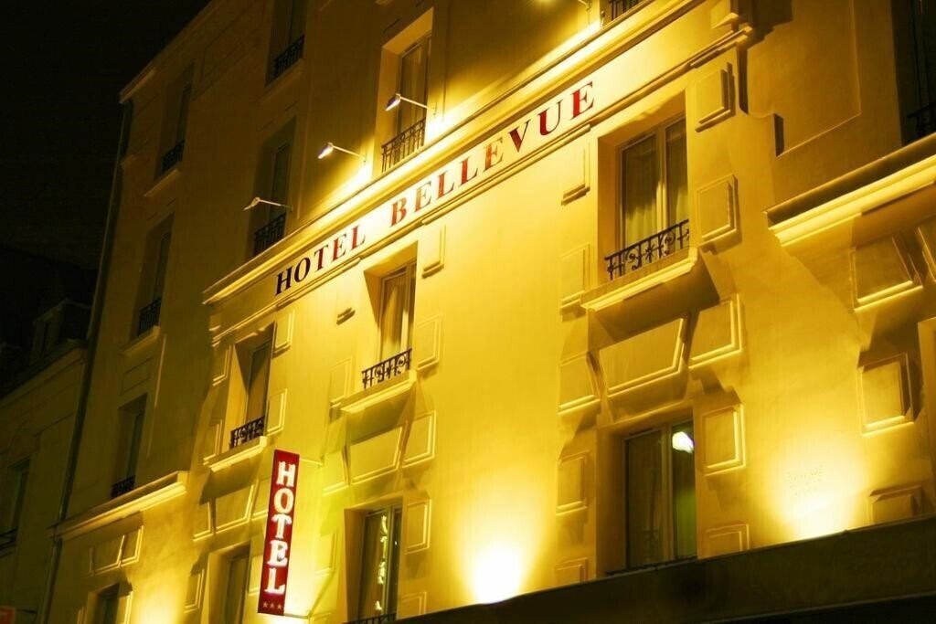 Отель Hotel Bellevue Paris Montmartre 3*
