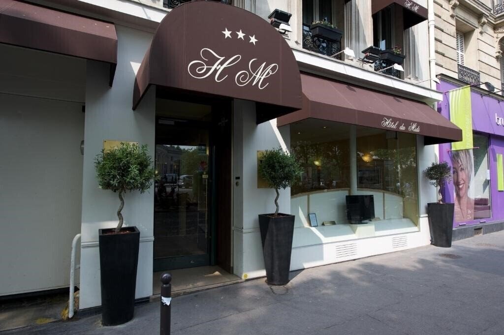 Фото Hotel du Midi Paris Montparnasse 3*