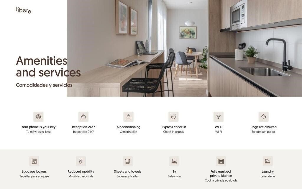 Зображення Libere Valencia Abastos Apartments 3*