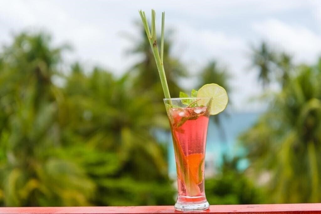 Obraz White Sand Dhigurah Guest House гостиный двор