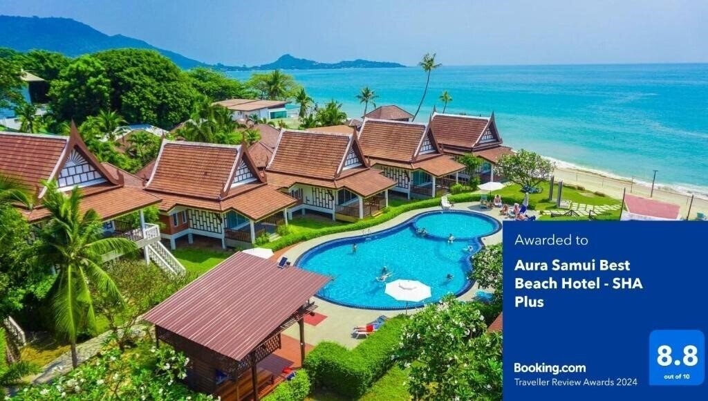 Готель Floral Hotel Aura Samui Best Beach Hotel (ex. Floral Hotel Aura Samui Best Beach Hotel) 4*