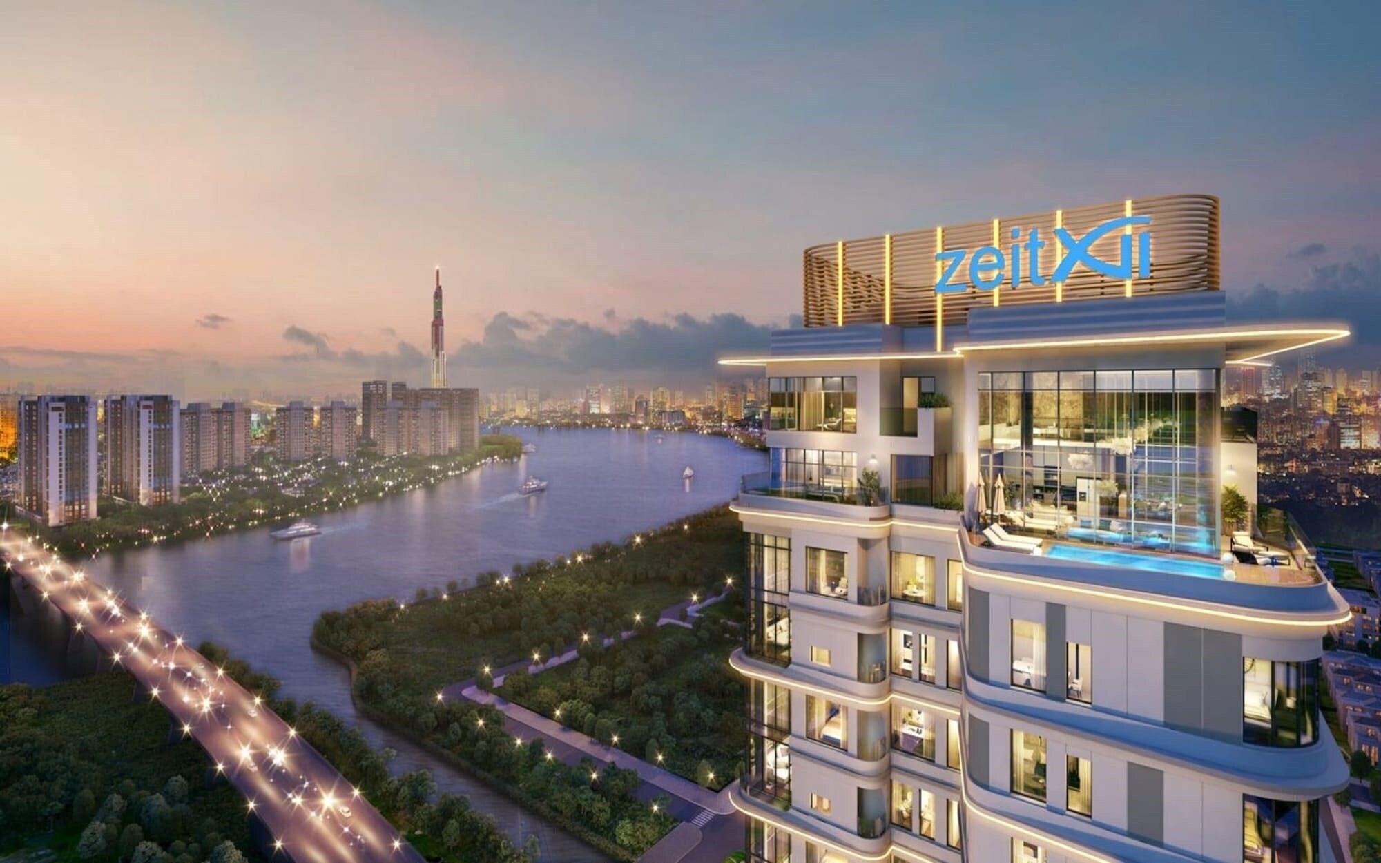 Zdjęcie Bluesky Zeit River Metropole Apt Hotel Apart Hotel 5*